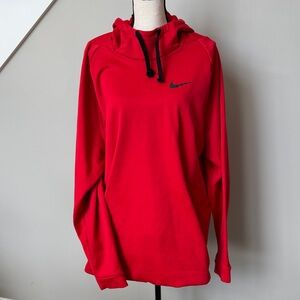 Nike Crimson Pullover with Black Swoosh